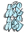 Hip Hop graffiti lettering